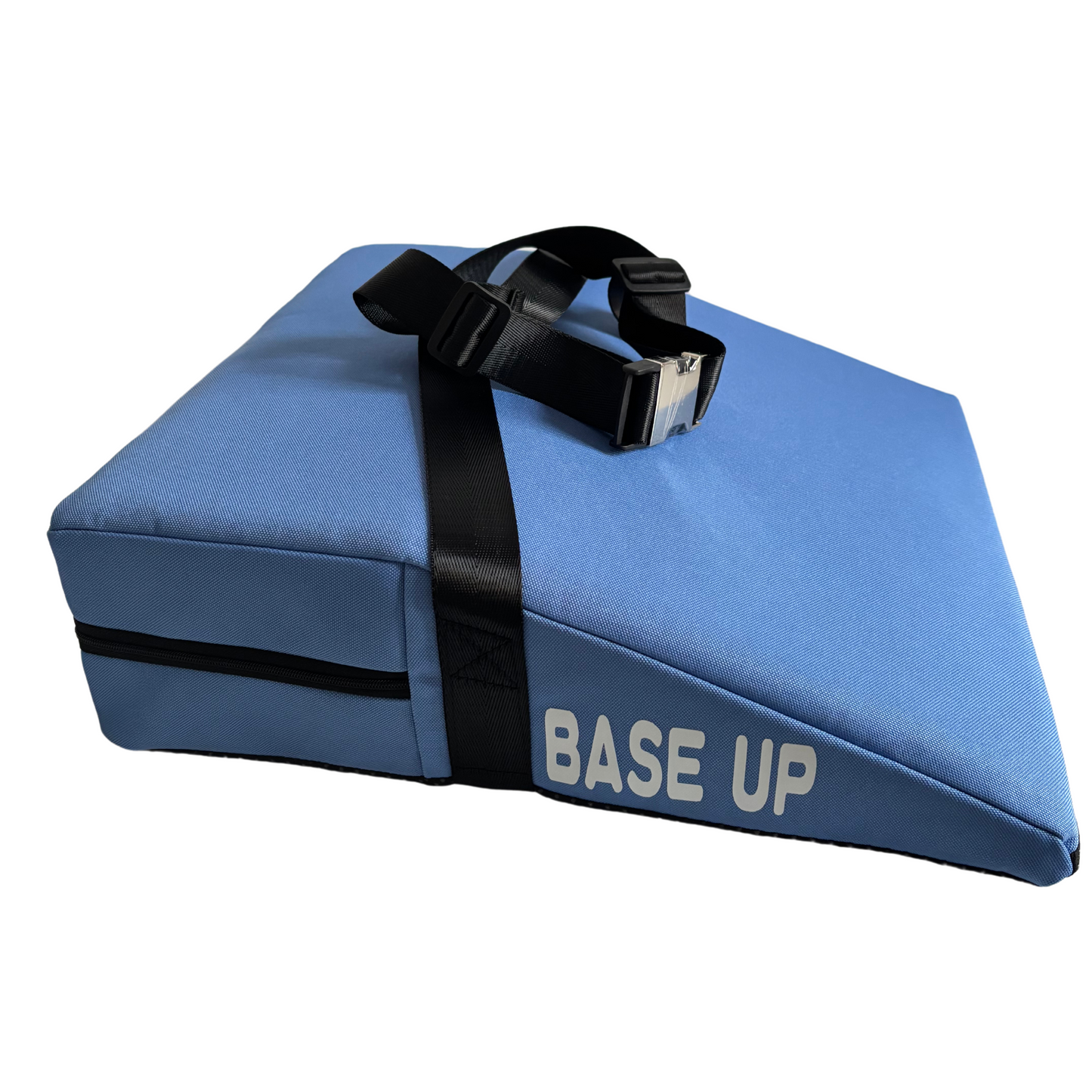 BASE UP PRO | Acroyoga Keilkissen | Kissen für Partner Akrobatik | bei Rückenschmerzen im L-Basing | Reißfester Gurt | Metall Clip Schnalle