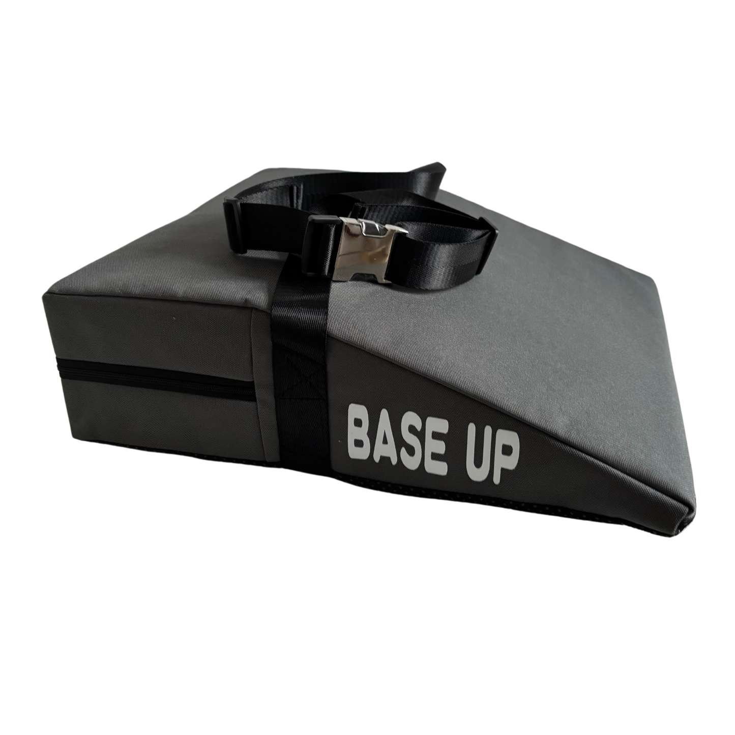 BASE UP PRO | Acroyoga Keilkissen | Kissen für Partner Akrobatik | bei Rückenschmerzen im L-Basing | Reißfester Gurt | Metall Clip Schnalle