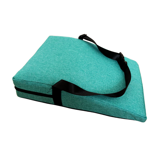 BASE-UP lite | Acroyoga Keilkissen | Base pillow Partner Akrobatik | Bei Rückenschmerzen im L-Basing | Base-up pillow | Reißfester Gurt | Recycled